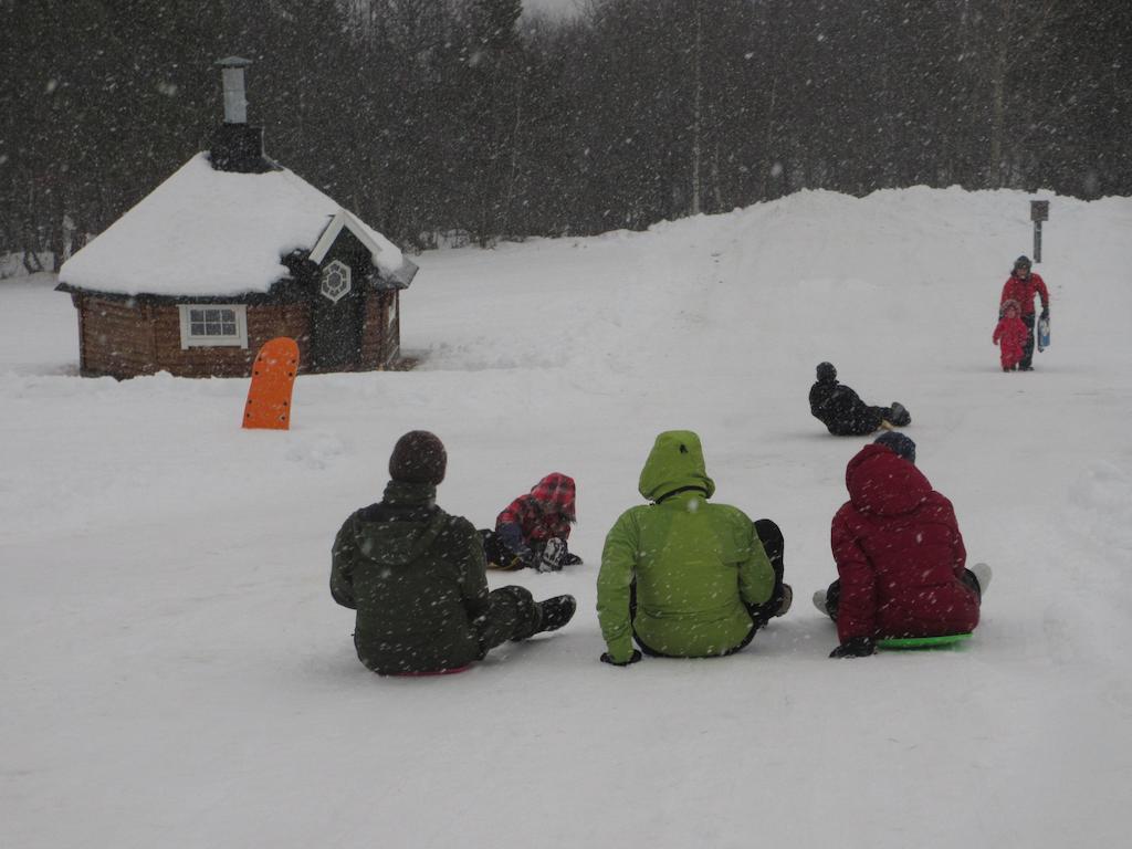 Skabu Hytter Og Camping ภายนอก รูปภาพ